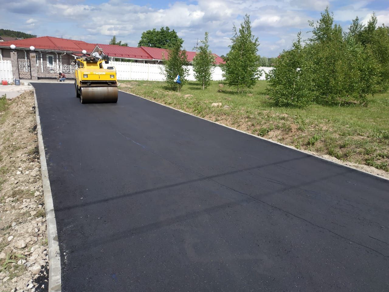 Асфальтирование частных домов